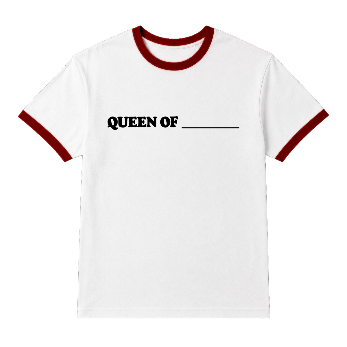 Queen of Ringer Tee